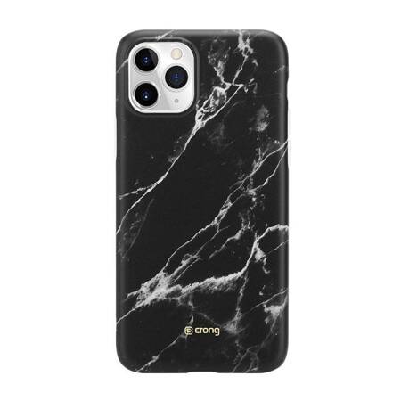 Crong Marble Case – Case for iPhone 11 Pro (Black)