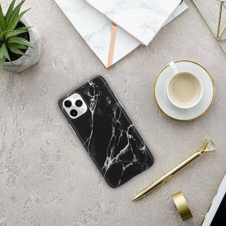 Crong Marble Case – Case for iPhone 11 Pro (Black)