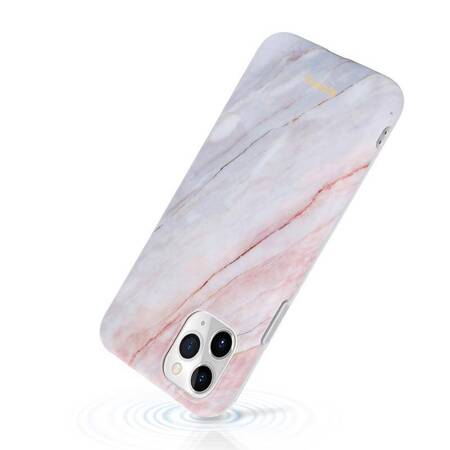 Crong Marble Case – Case for iPhone 11 Pro (Pink)