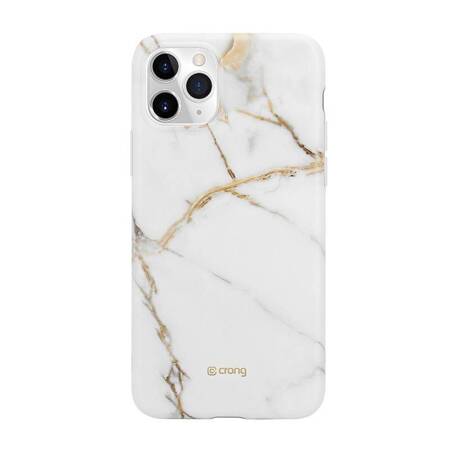 Crong Marble Case – Case for iPhone 11 Pro (White)