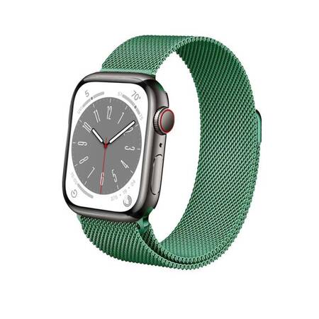 Crong Milano Steel for Apple Watch 38/40/41mm (Emerald Green)