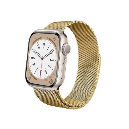 Crong Milano Steel for Apple Watch 38/40/41mm (Gold)