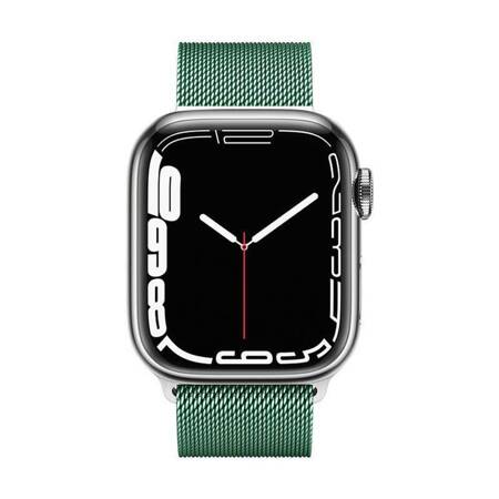 Crong Milano Steel for Apple Watch 42/44/45mm (Emerald Green)