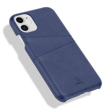Crong Neat Cover - PU Leather Case for iPhone 11 Pro (blue)
