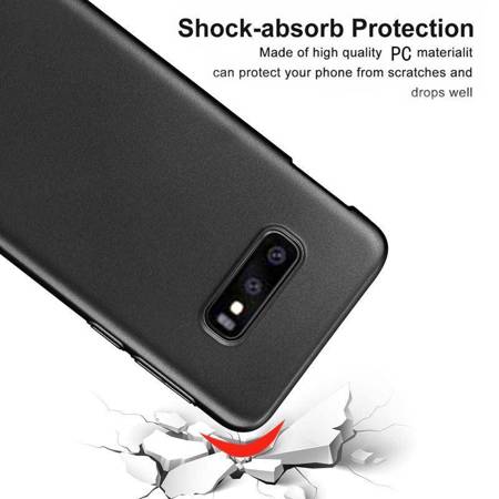 Crong Smooth Skin - Protective Case for Samsung Galaxy S10e (black)