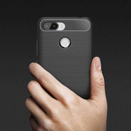 Crong Soft Armour Cover - Protective Case for Xiaomi Redmi 6 (black)