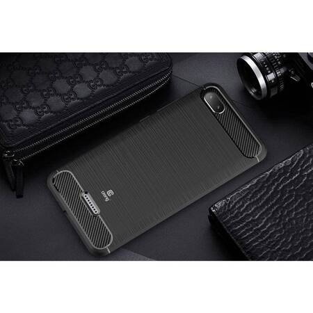Crong Soft Armour Cover - Protective Case for Xiaomi Redmi 6A (black)