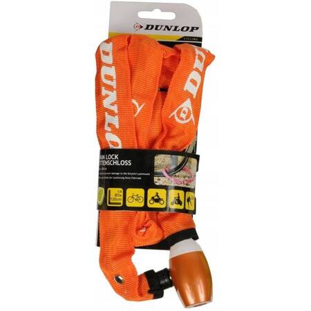 Dunlop - Bike Chain Lock 120cm (Orange)