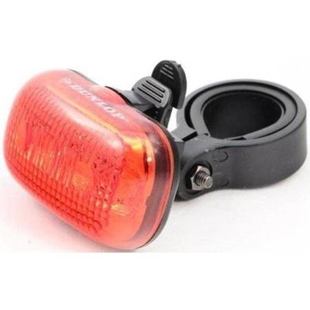 Dunlop - Front and rear LED bicycle lights set