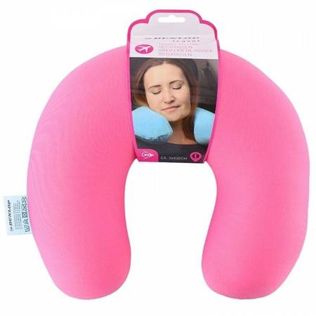 Dunlop - Travel Pillow (Pink