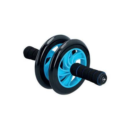 Dunlop - Two-wheeled abdominal muscle training roller (Blue)
