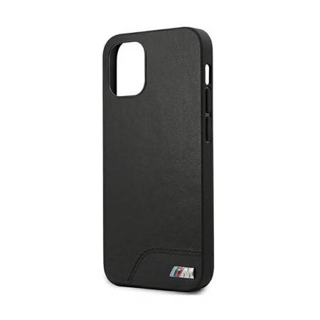 Etui BMW BMHCP12SMHOLBK iPhone 12 mini 5,4" czarny/black hardcase M Collection Smooth PU