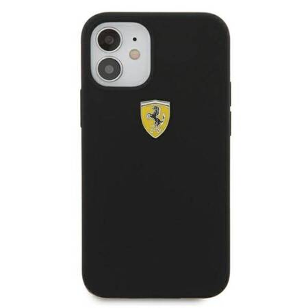 Ferrari On Track Silicone - Case for iPhone 12 mini (Black)