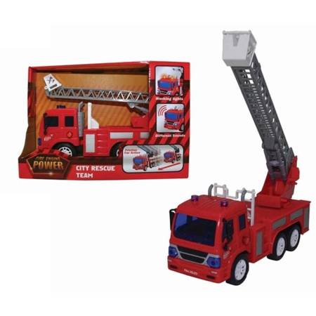 Fire brigade with movable ladder (25 cm)