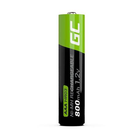 Green Cell 4x AAA HR03 Batteries 800mAh