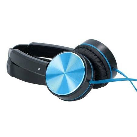 Grundig - Foldable over-ear headphones (blue)