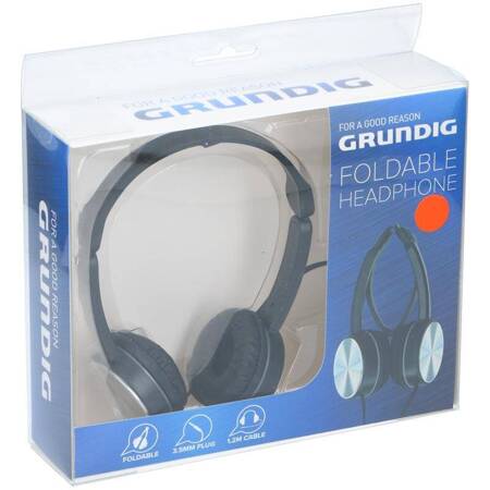 Grundig - Foldable over-ear headphones (silver)