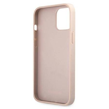 Guess 4G Big Metal Logo - Case for iPhone 12 / iPhone 12 Pro (Pink)