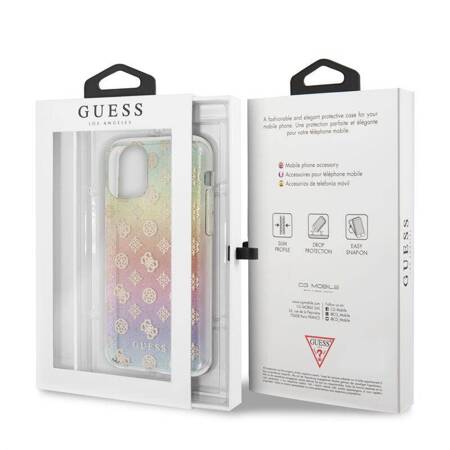 Guess 4G Peony Electroplated Peony - Case for iPhone 11 Pro (Rainbow)