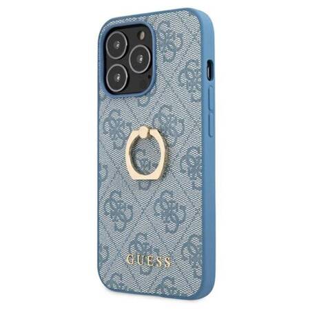 Guess 4G Ring Case - Case for iPhone 13 Pro (Blue)