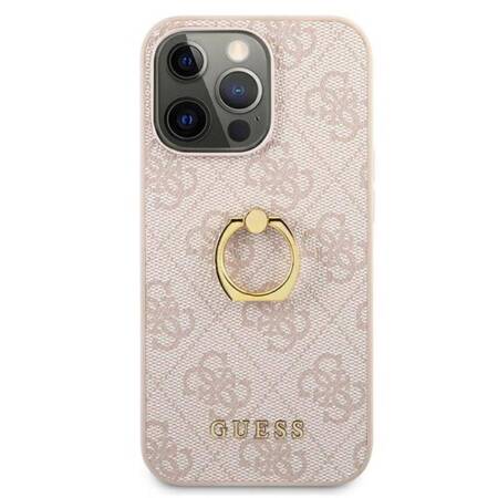 Guess 4G Ring Case - Case for iPhone 13 Pro Max (Pink)