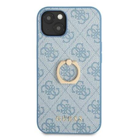 Guess 4G Ring Case - Case for iPhone 13 mini (Blue)