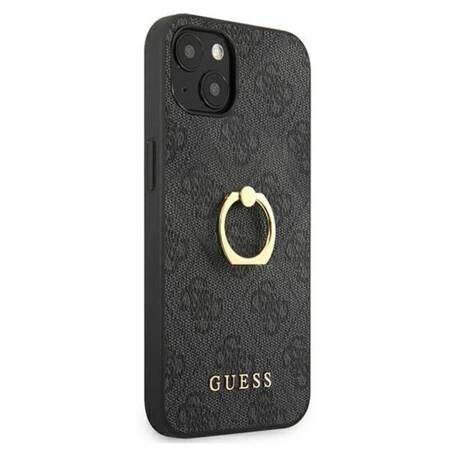 Guess 4G Ring Case - Case for iPhone 13 mini (Grey)