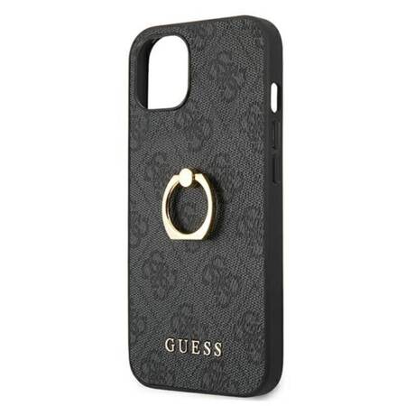 Guess 4G Ring Case - Case for iPhone 13 mini (Grey)