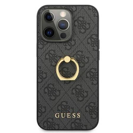 Guess 4G Rong Case  - Case for iPhone 13 Pro Max (Grey)