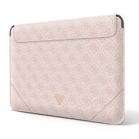 Guess 4G Uptown Triangle Logo Sleeve - Notebook Case 13 / 14 (Pink)