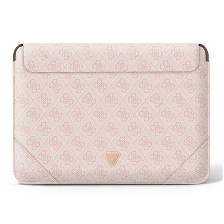 Guess 4G Uptown Triangle Logo Sleeve - Notebook Case 13 / 14 (Pink)