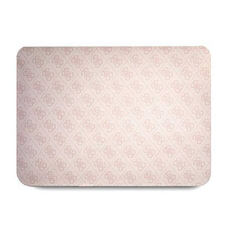 Guess 4G Uptown Triangle Logo Sleeve - Notebook Case 16 (Pink)