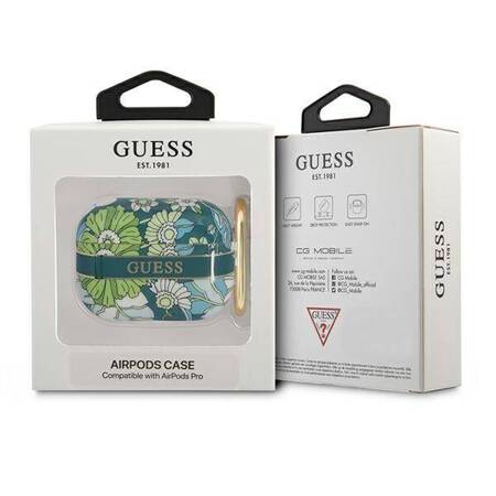 Guess Flower – Case for Airpods Pro (Green)