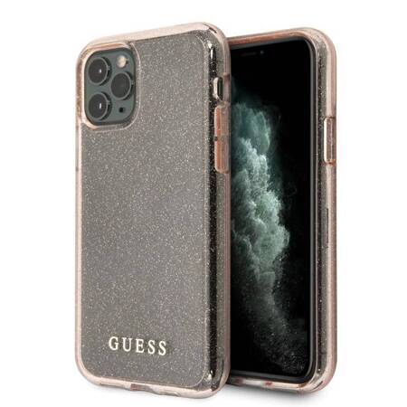 Guess Glitter Case iPhone 11 Pro (Pink)