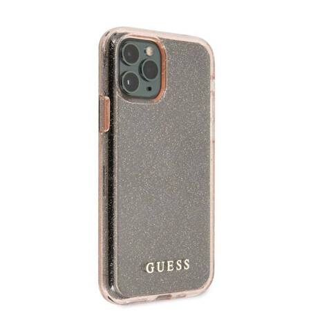 Guess Glitter Case iPhone 11 Pro (Pink)