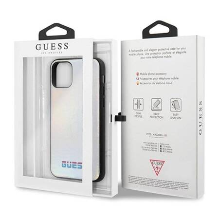 Guess Iridescent - Case iPhone 11 Pro Max (Silver)