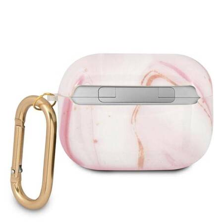 Guess Marble Est. - Case for Airpods Pro (pink)
