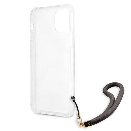 Guess Marble with cord  - Case iPhone 12 / iPhone 12 Pro