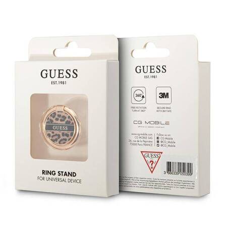 Guess Ring Stand Leopard Brown