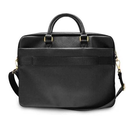 Guess Saffiano Script Computer Bag - Notebook bag 15 ”(black)
