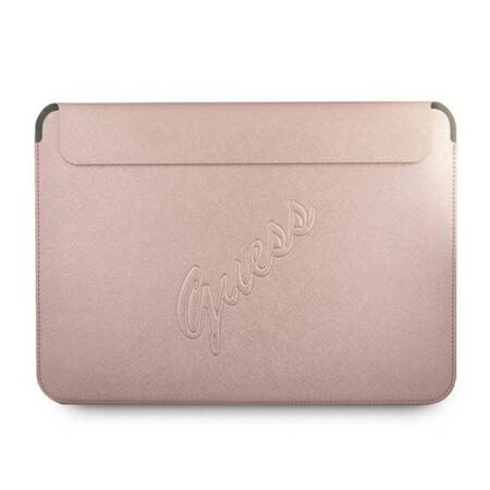 Guess Saffiano Script Computer Sleeve - Notebook case 13 (pink)