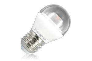 Integral LED Light Bulb E27 Mini Globe 4W (25W) 2700K 250lm Clear Warm White