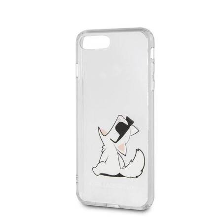 Karl Lagerfeld Choupette Fun - Case for iPhone SE 2020 / 8 / 7  (Transparent)
