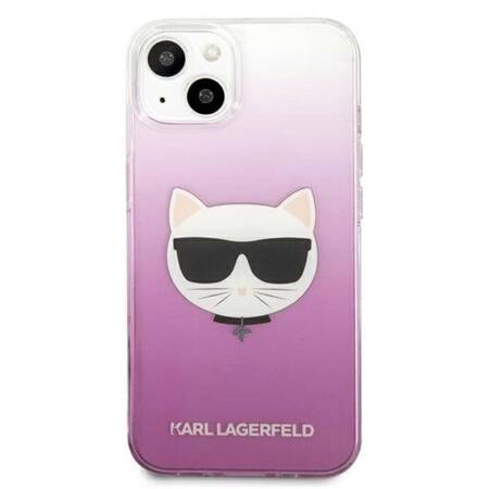 Karl Lagerfeld Choupette Head - Case for iPhone 13 (Pink)