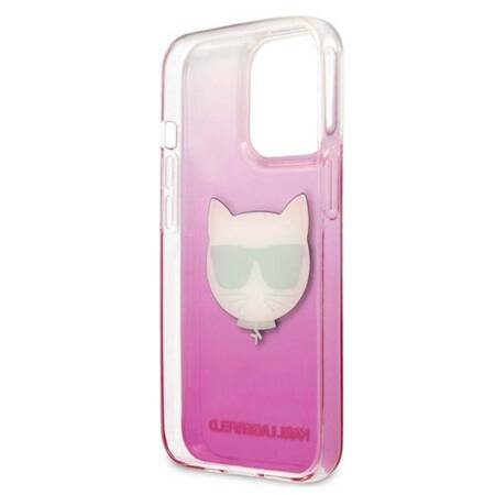 Karl Lagerfeld Choupette Head  - Case for iPhone 13 Pro Max (Pink)