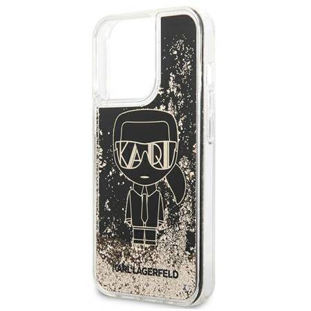 Karl Lagerfeld Liquid Glitter Gatsby - Cover for iPhone 13 Pro
