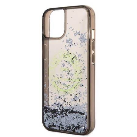 Karl Lagerfeld Liquid Glitter RSG - Case for iPhone 14 (Black)