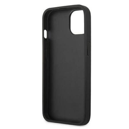 Karl Lagerfeld PU Leather Karl's Head Metal - Case for iPhone 13 mini (Black)