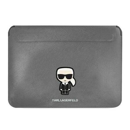 Karl Lagerfeld Saffiano Ikonik Sleeve - Notebook case 13 / 14 (Black)