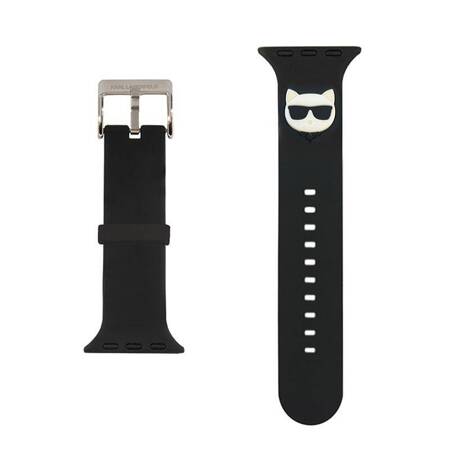 Karl Lagerfeld Silicone Choupette Head – Pasek do Apple Watch 42/44/45 mm (Black)